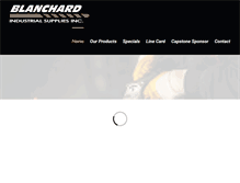 Tablet Screenshot of blanchardindustrial.com